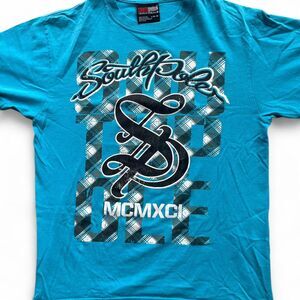 Light Blue SouthPole Large Graphic T-Shirt